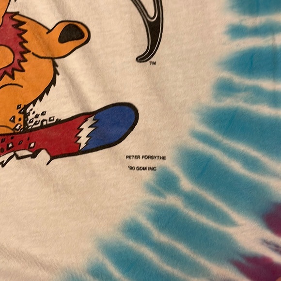 Grateful Dead bears snowboarding 1990 - Picture 5 of 5